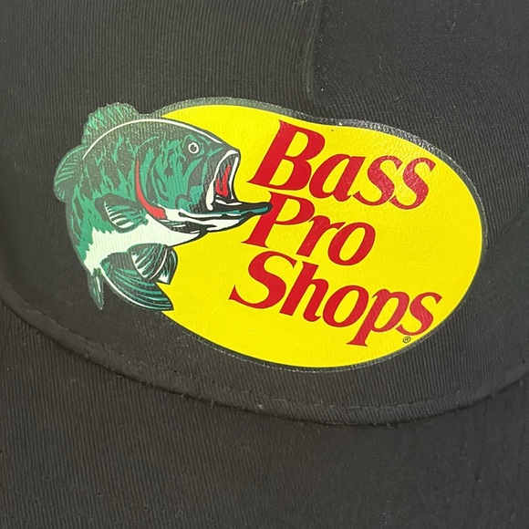 Bass Pro Shops Mesh Trucker Snapback Gorpcore Utility Fishing Outdoor Dad Hat - Picture 2 of 7